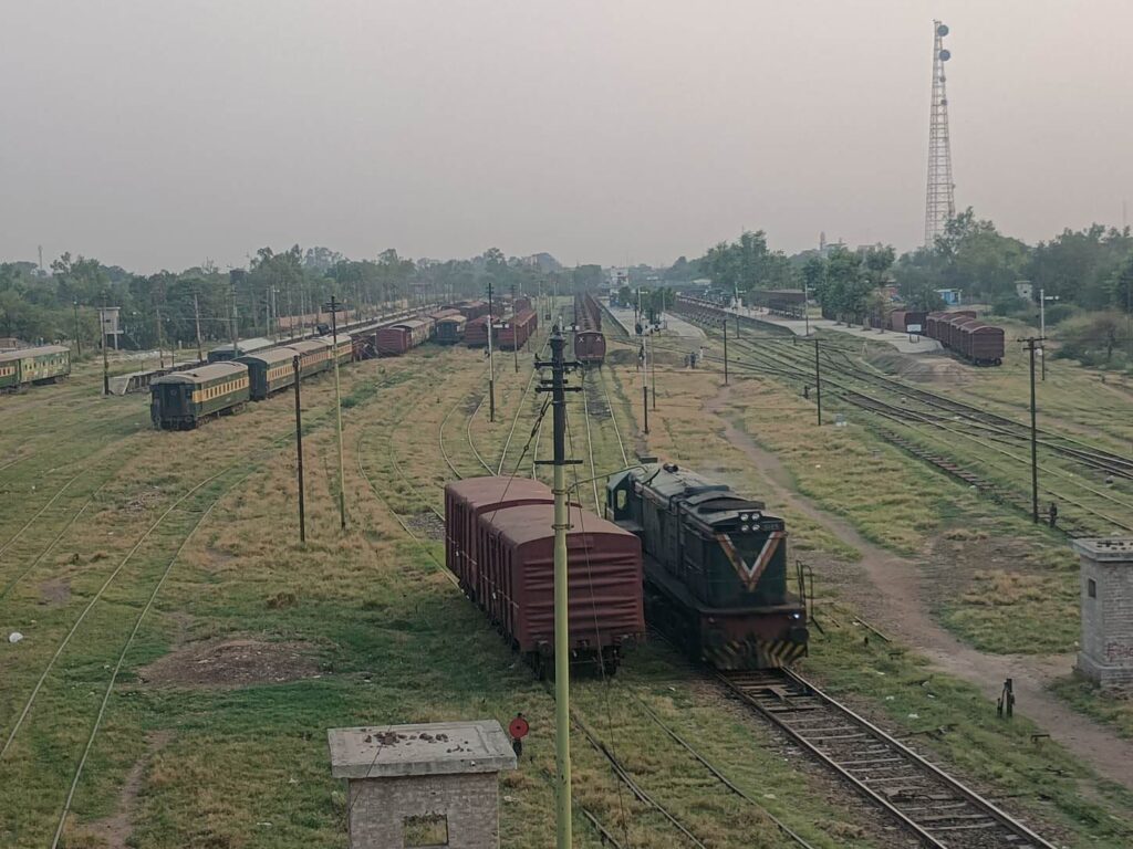 Faisalabad railway station beautiful view
